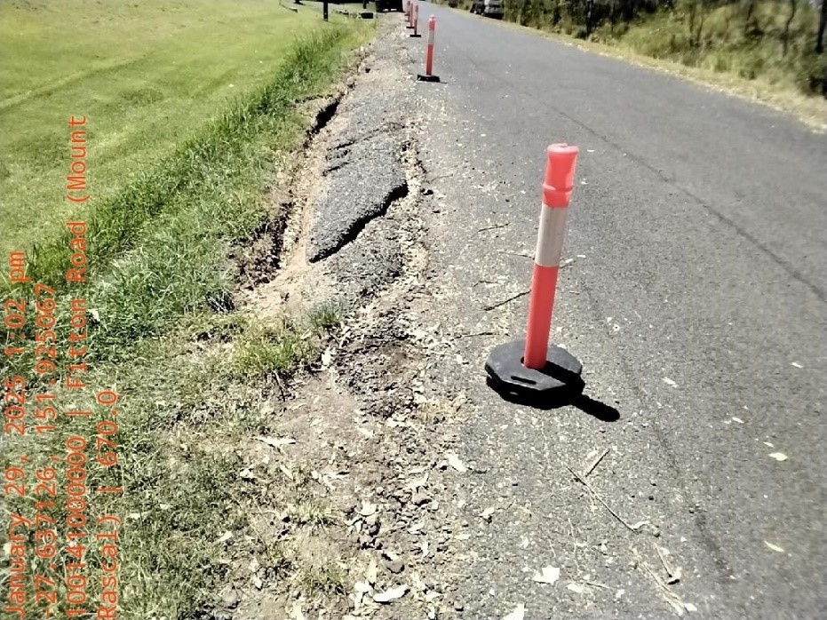 Emergency Works   Fitton Road Mount Rascal