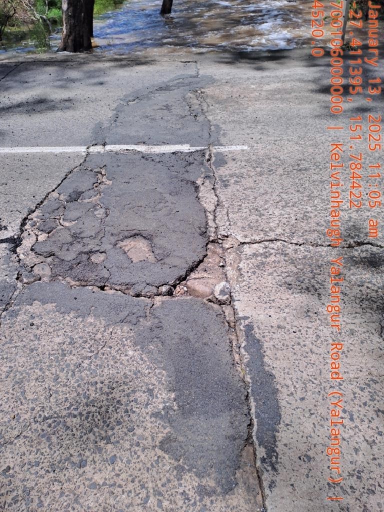 Emergency Works   Kelvinhaugh Yalangur Road Yalangur