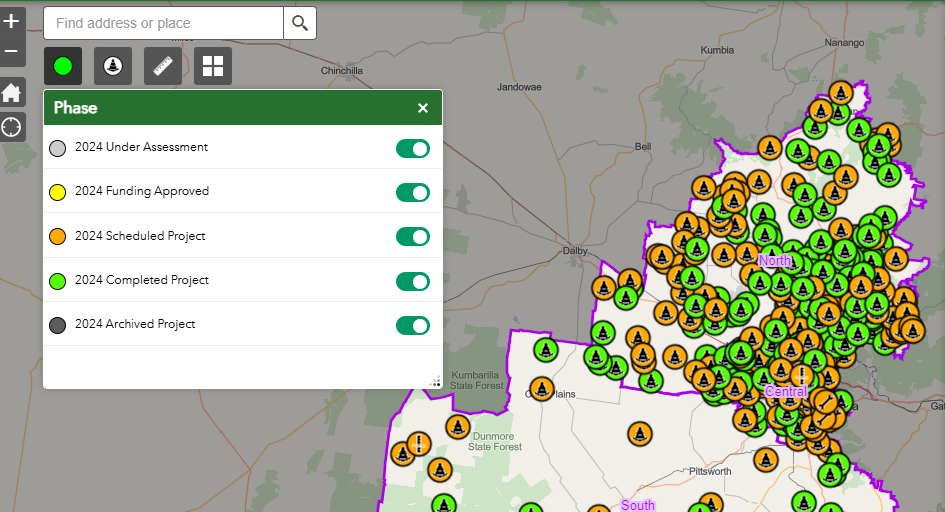 flood recovery 2025 map