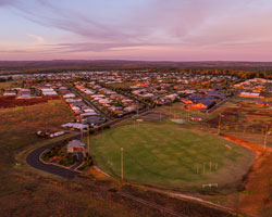 Aerial view of Highfields