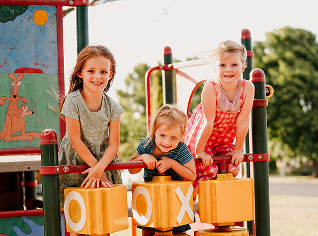 Children on playground