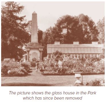 Glass house in Queens park