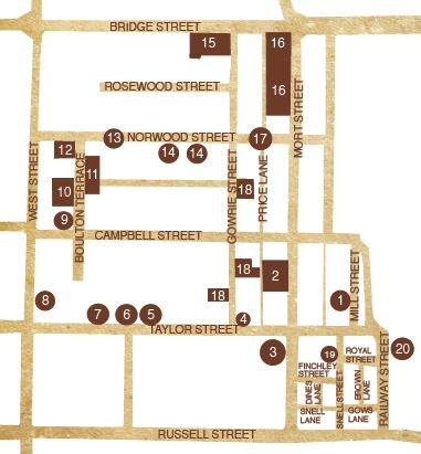 Mort estate walk map