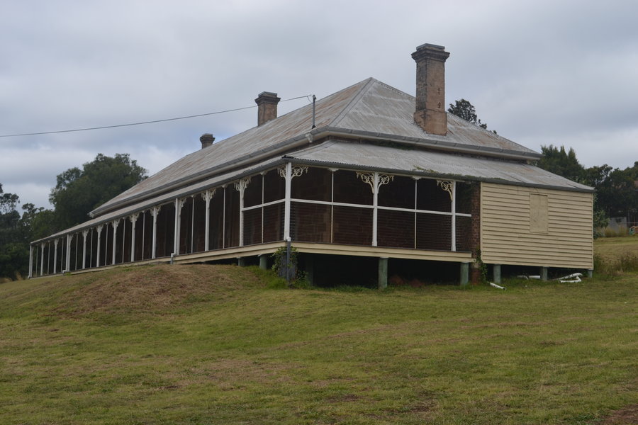 More recent photo of Harlaxton house