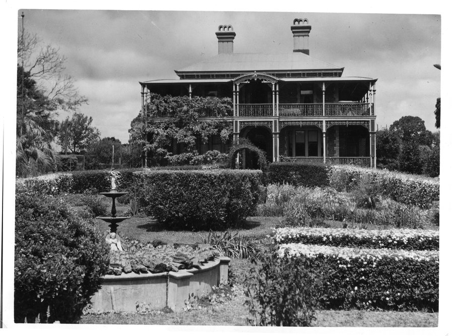 redlands concordia historical black and white photo
