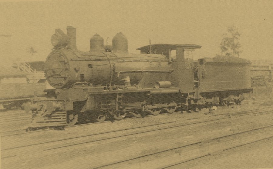Downssteam historical image of engine