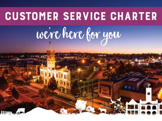 Customer Service charter banner