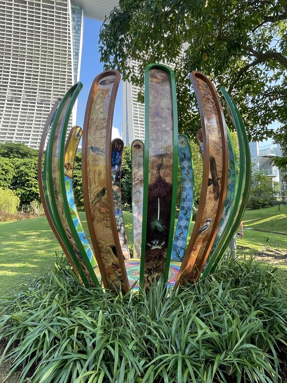 genestreaming singapore sculpture