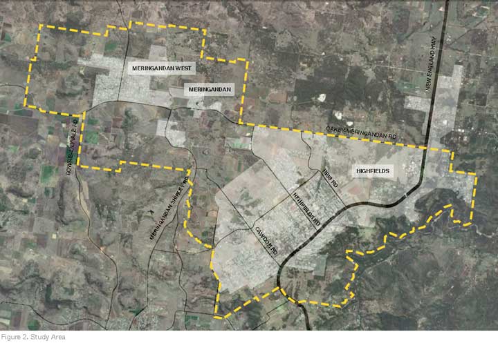 Meringandan local plan study area