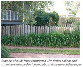 fences examples of side fence