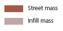 street mass infill mass