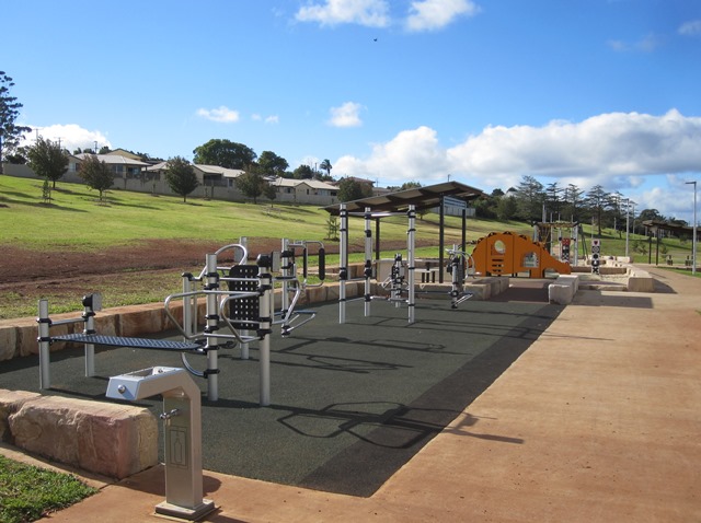 Black Gully outdoor gym exercise equipment
