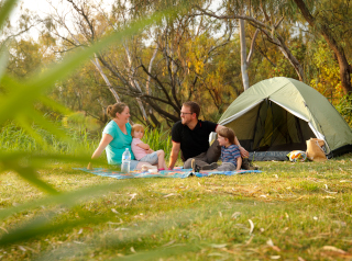 Family camping