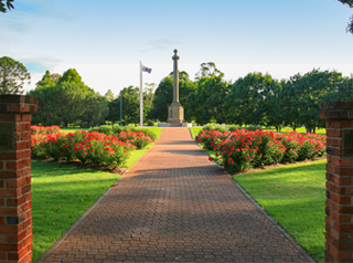 More recent photo of the Mothers' Memorial in East Creek Park.