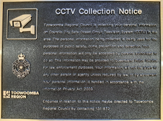 CCTV collection notice