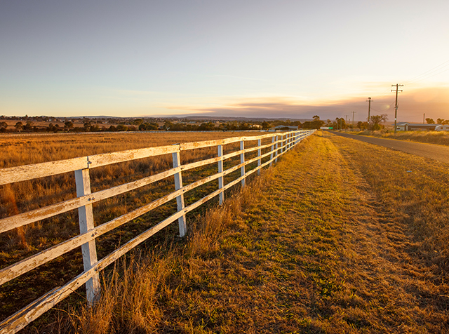 Rural fence